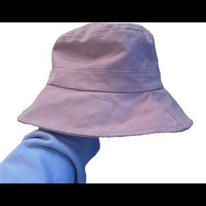 pink bucket hat